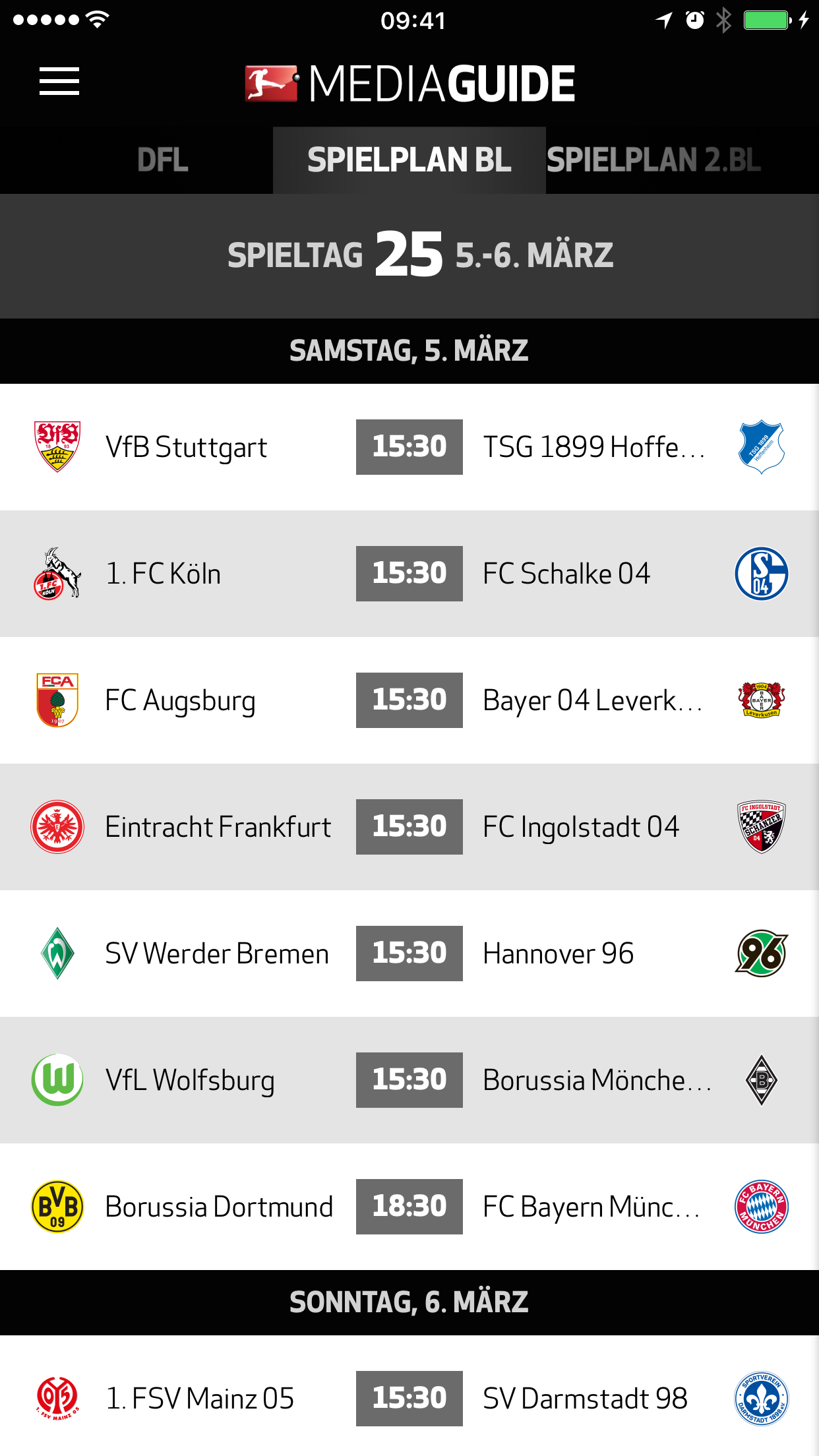 Spielplan Bl Spielplan Bl